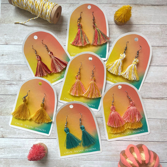 Handmade Tassel Earrings