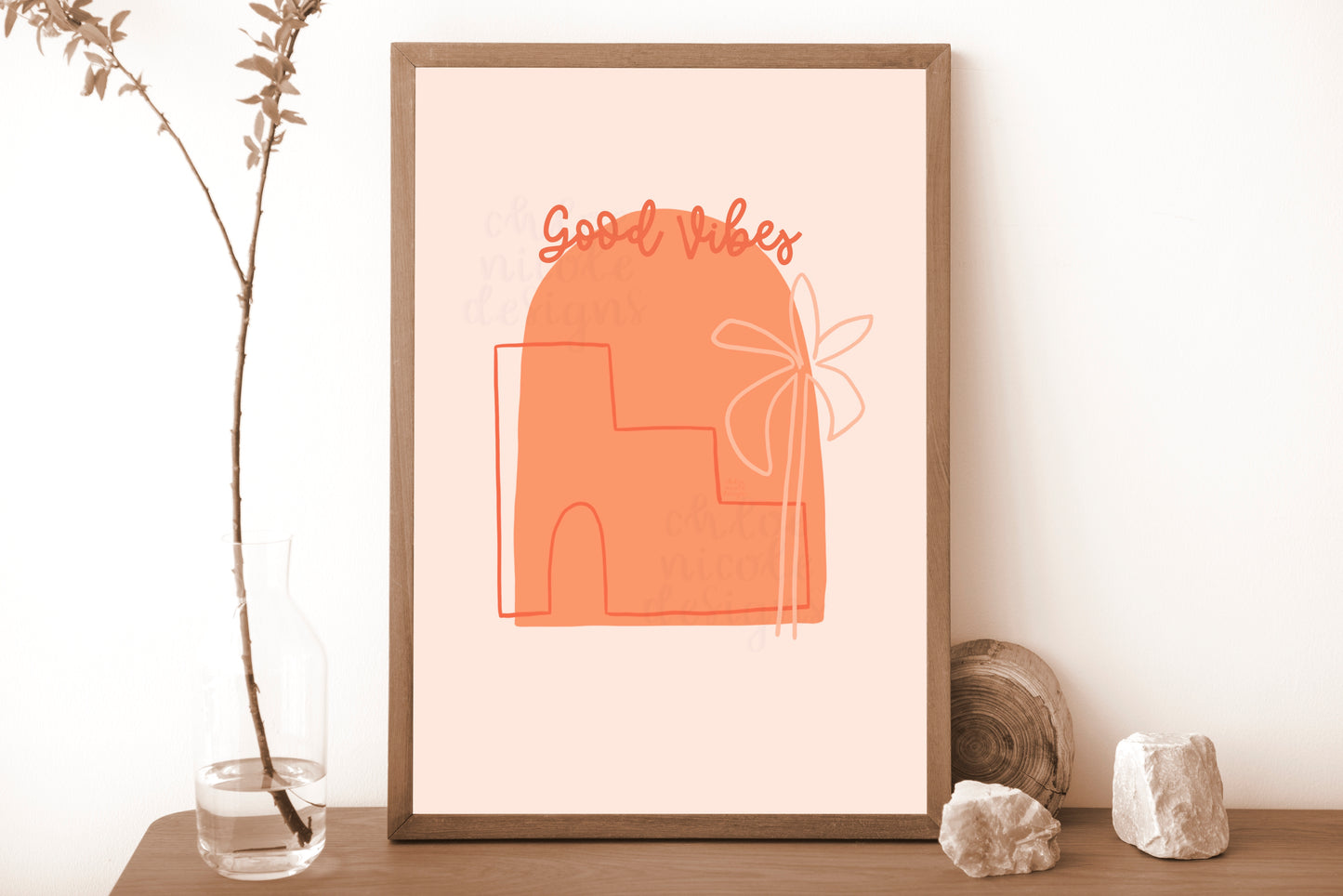 5 Beachy Boho Art Prints | Digital Download