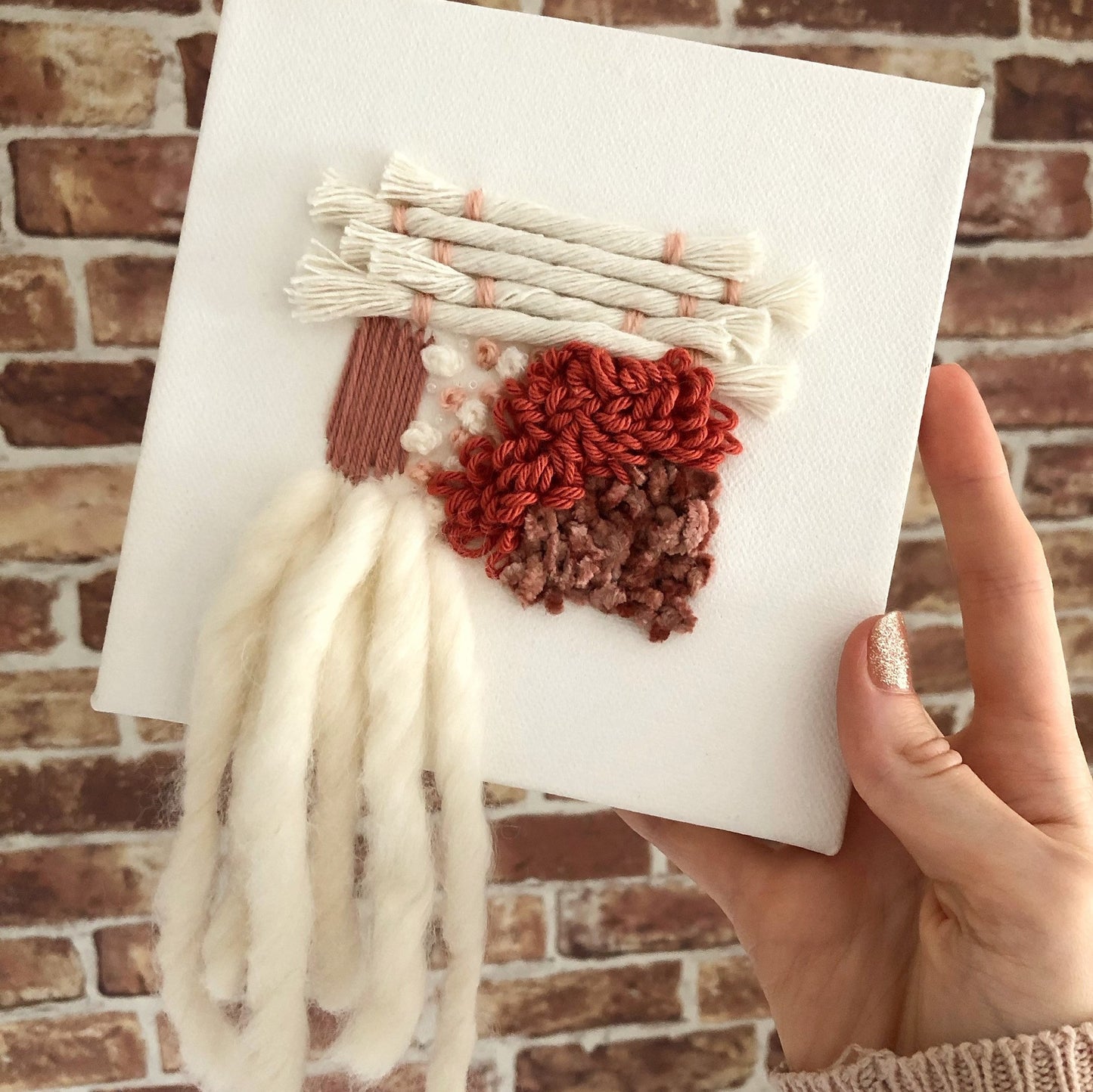 Fibre Art Canvas | Embroidery | Weaving