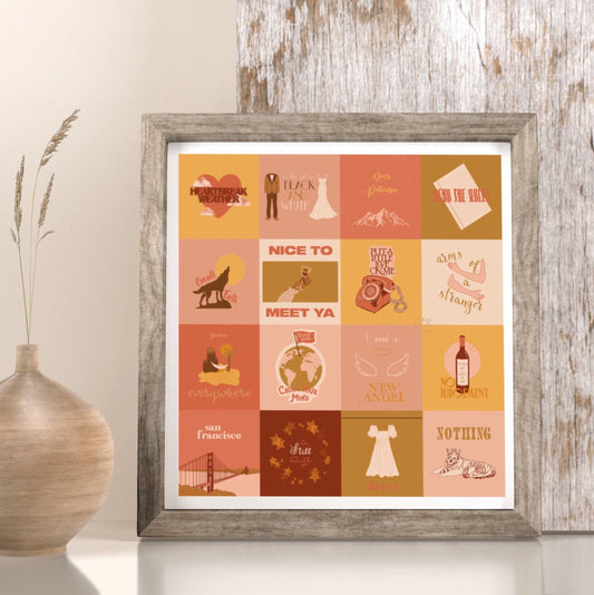 Niall Horan ‘Heartbreak Weather’ Album Tracks Print/Poster