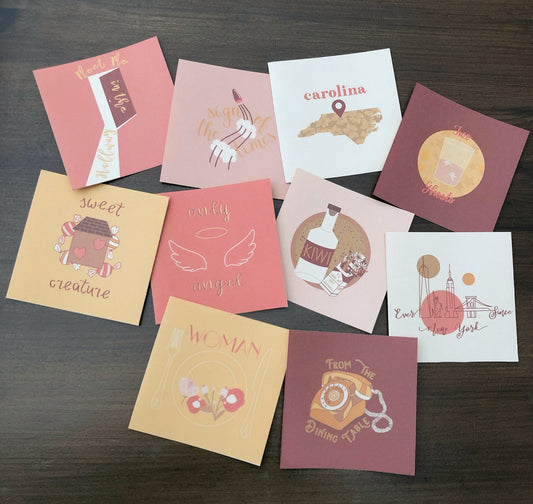 Harry Styles Debut Album Tracks Sticker Set