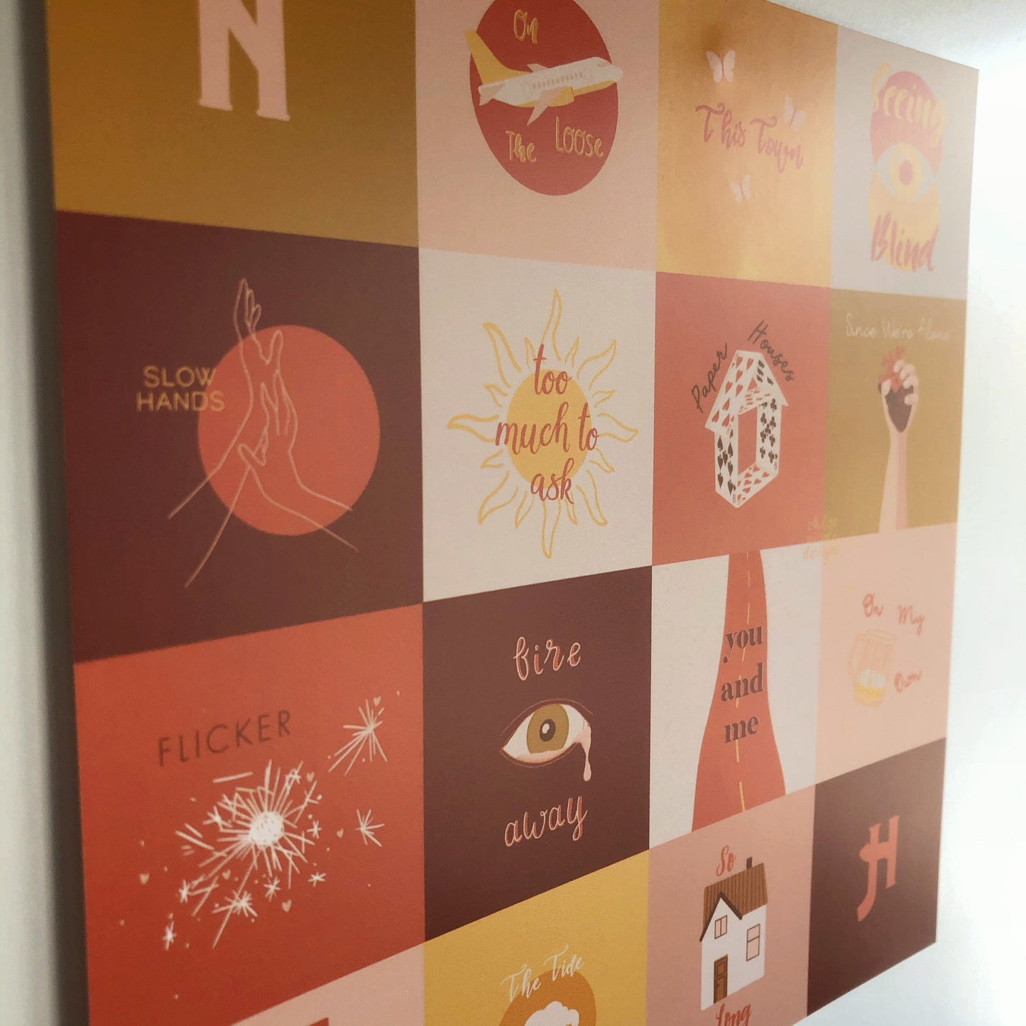 Niall Horan ‘Flicker’ Album Tracks Print