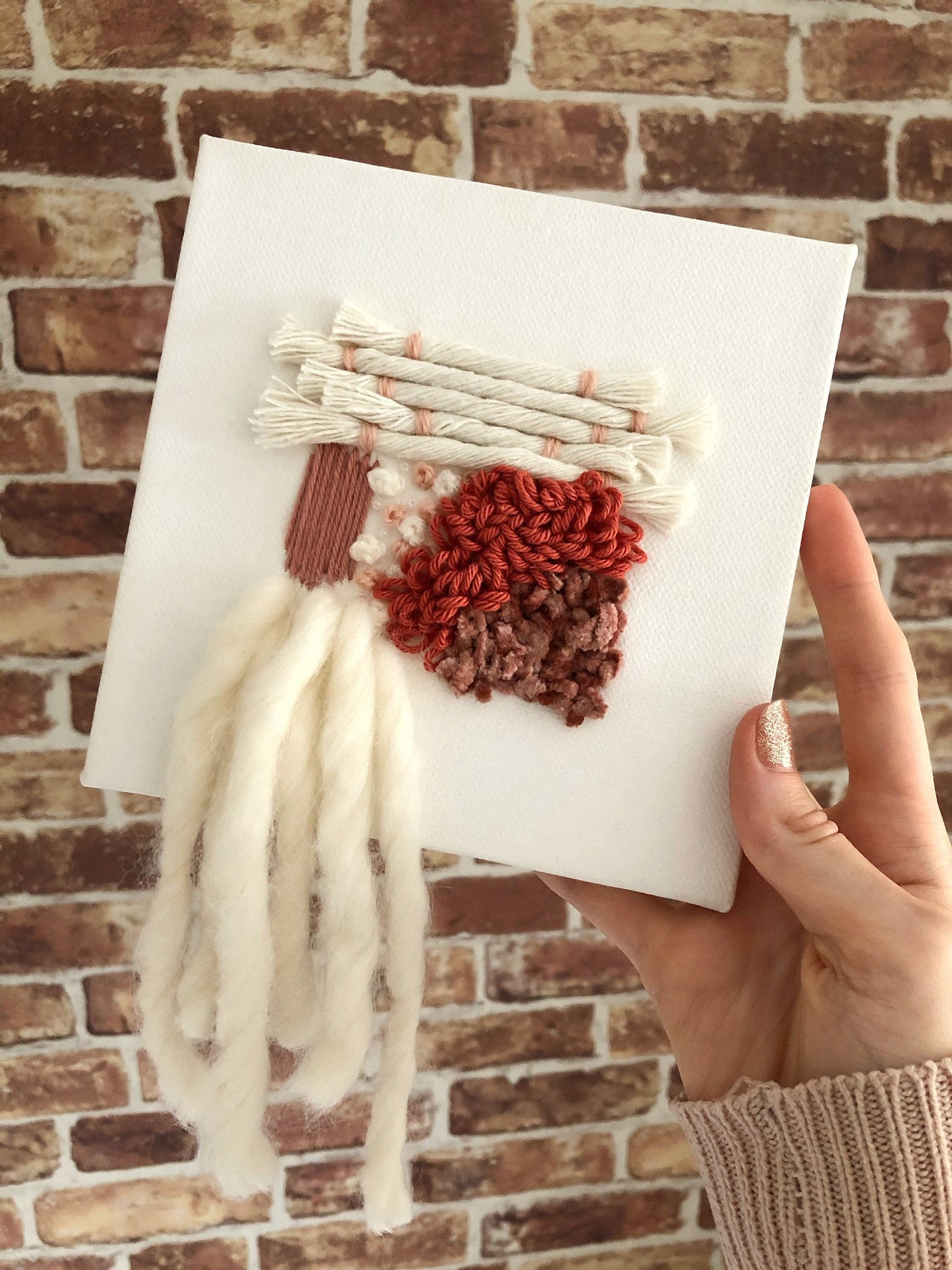 Fibre Art Canvas | Embroidery | Weaving