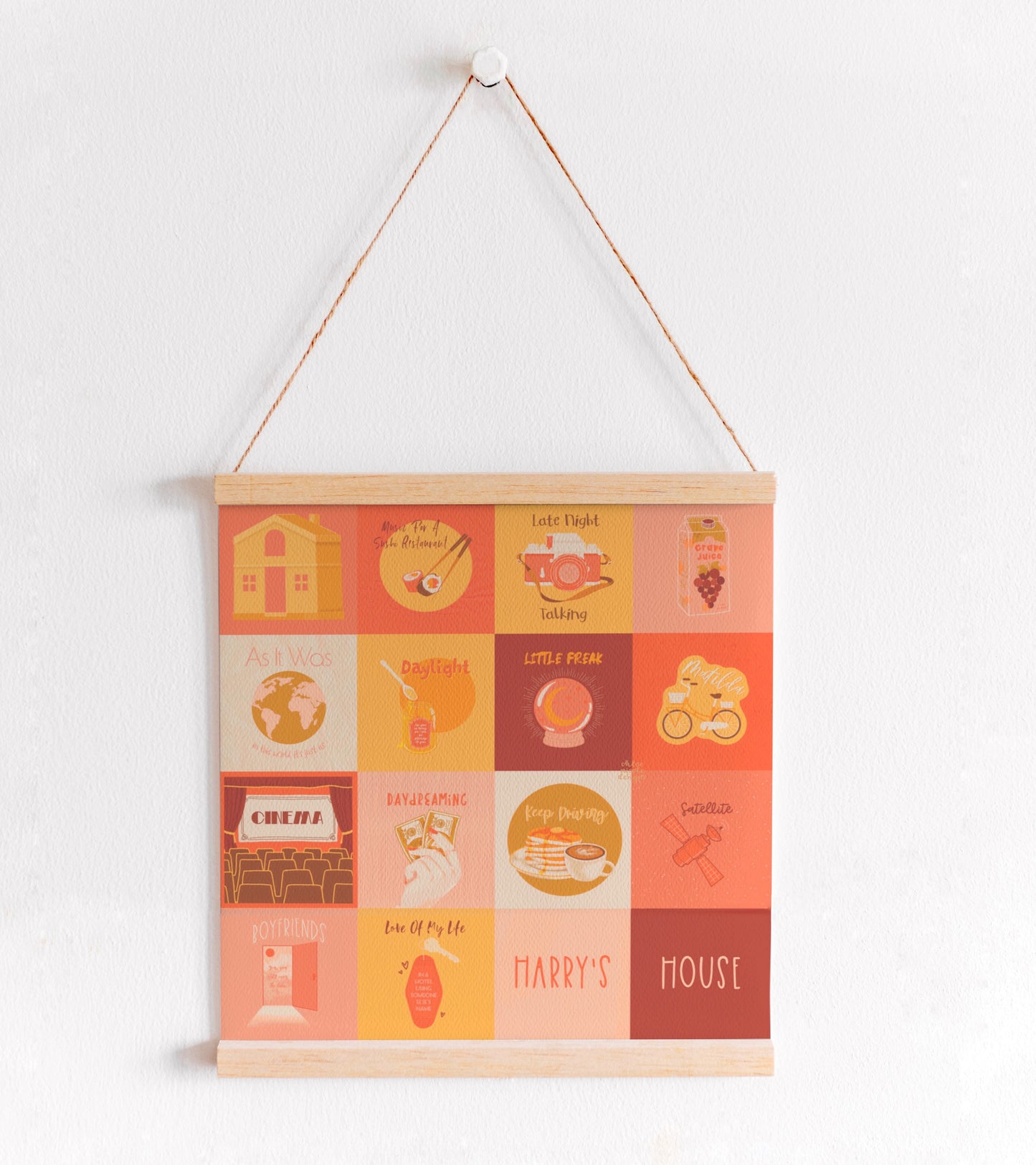 Harry Styles ‘Harry's House’ Album Tracks Print/Poster