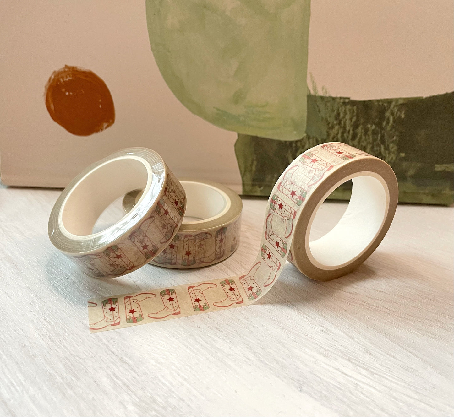 Cowgirl Boots Washi Tape