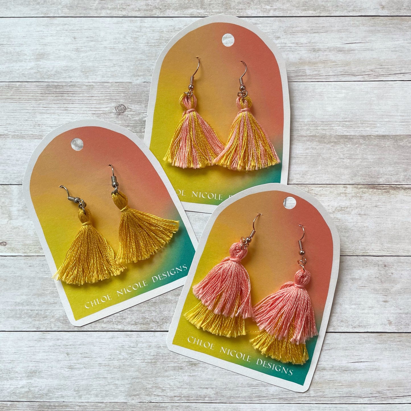 Handmade Tassel Earrings