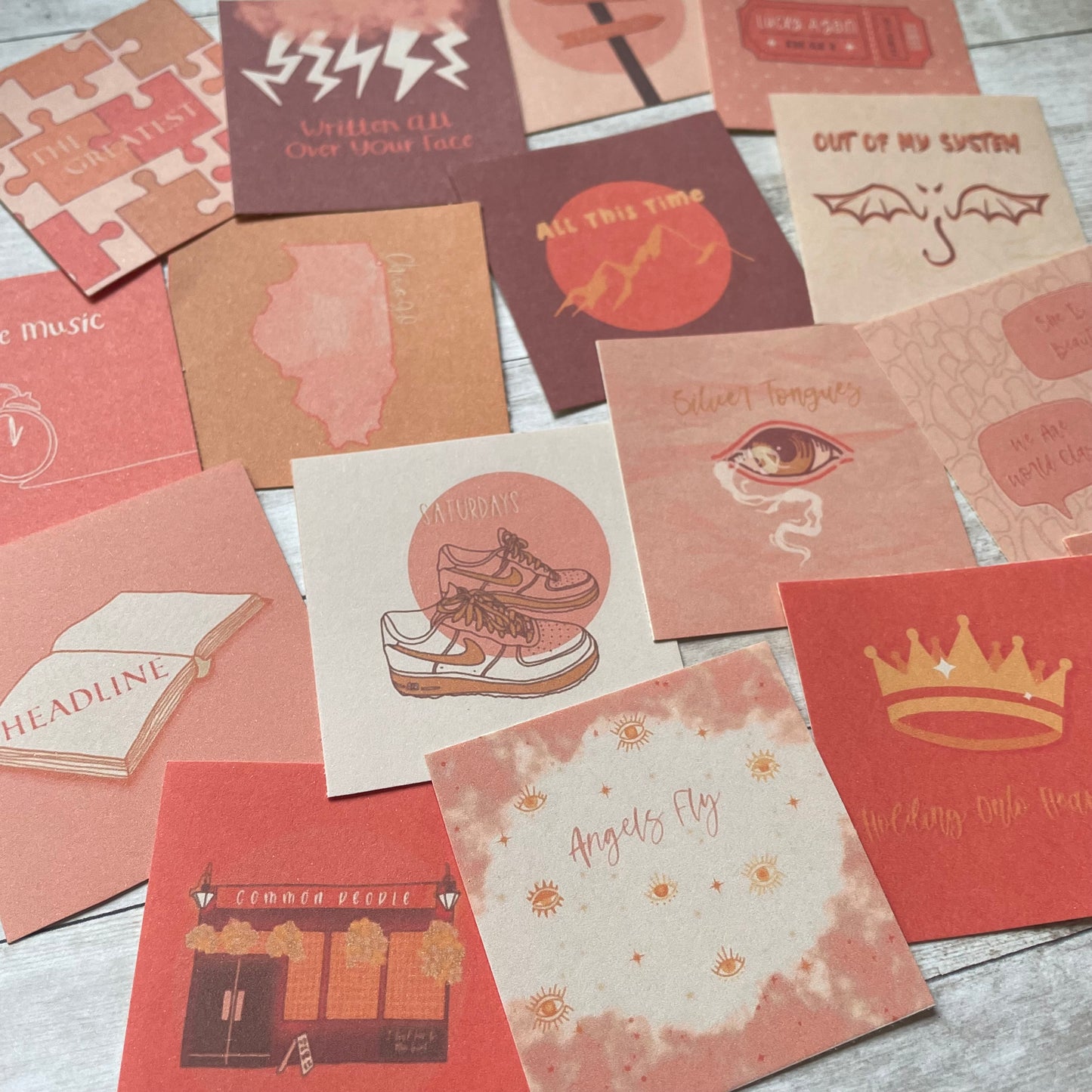 Louis Tomlinson ‘Faith in the Future’ Album Tracks Sticker Set