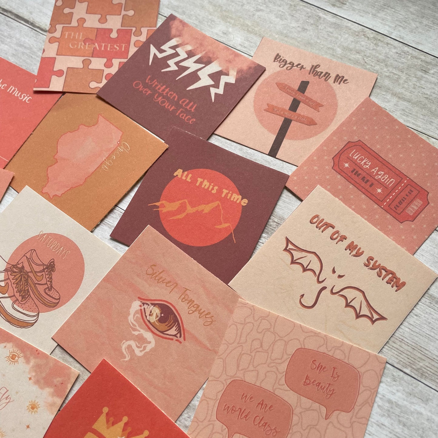 Louis Tomlinson ‘Faith in the Future’ Album Tracks Sticker Set