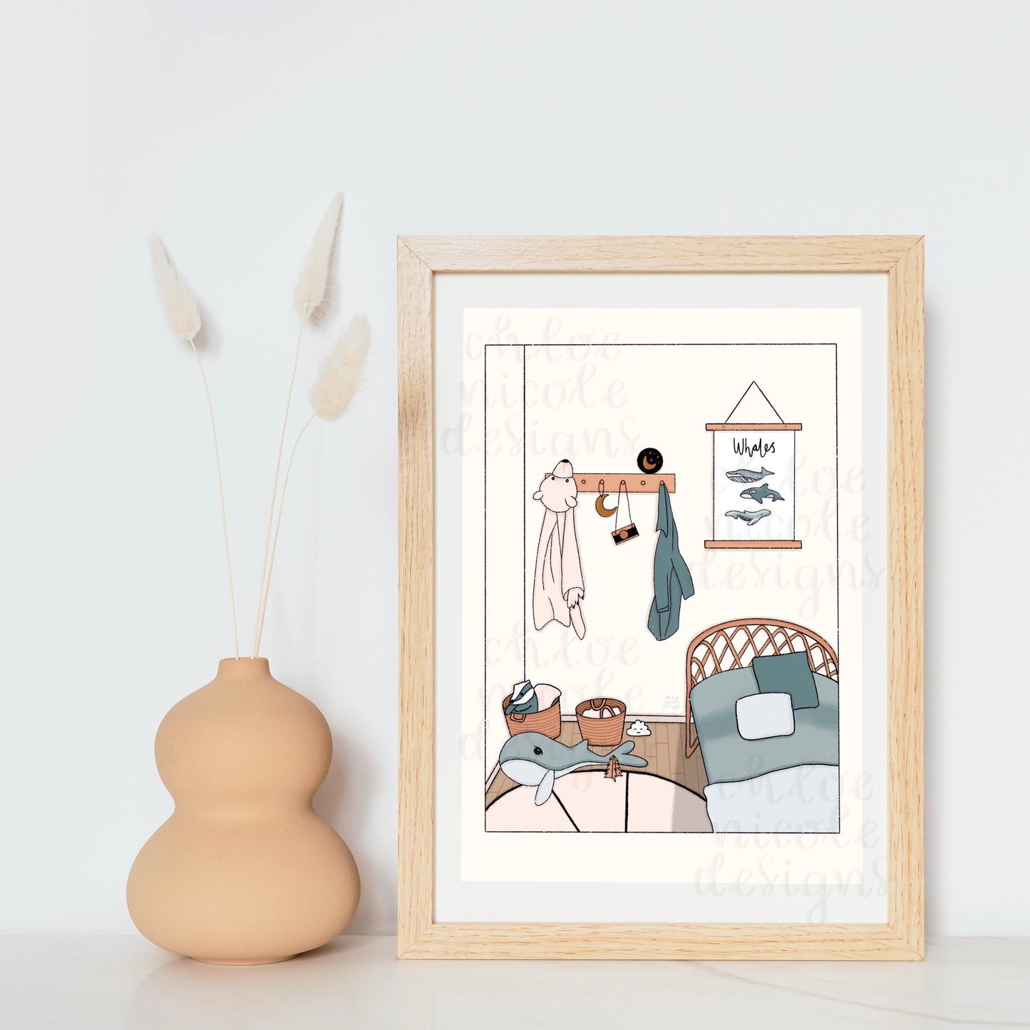 Boys Nursery Art Print | Digital Download