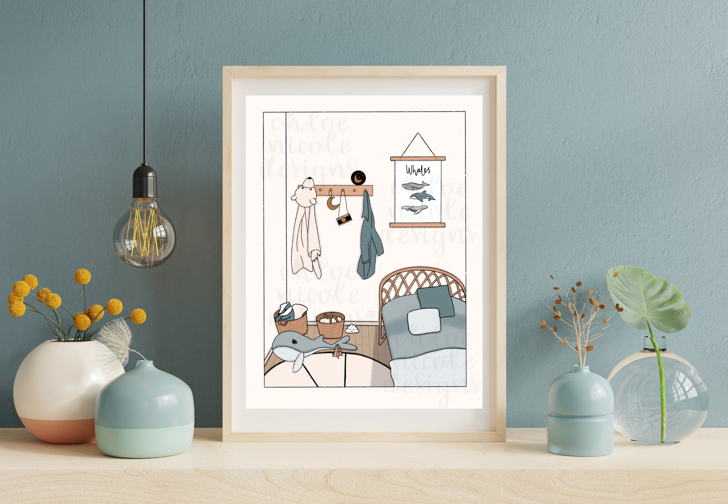 Boys Nursery Art Print | Digital Download