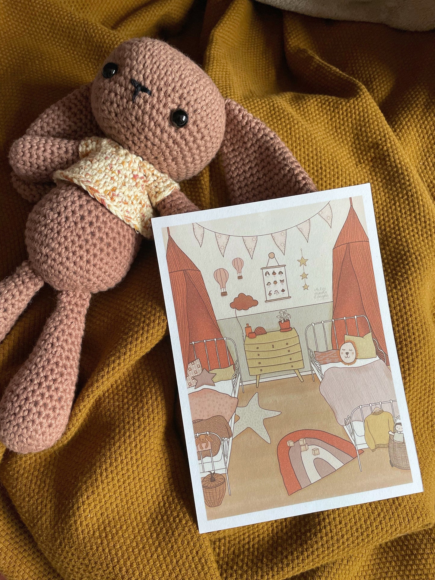 Girls Nursery Art Print | Digital Download