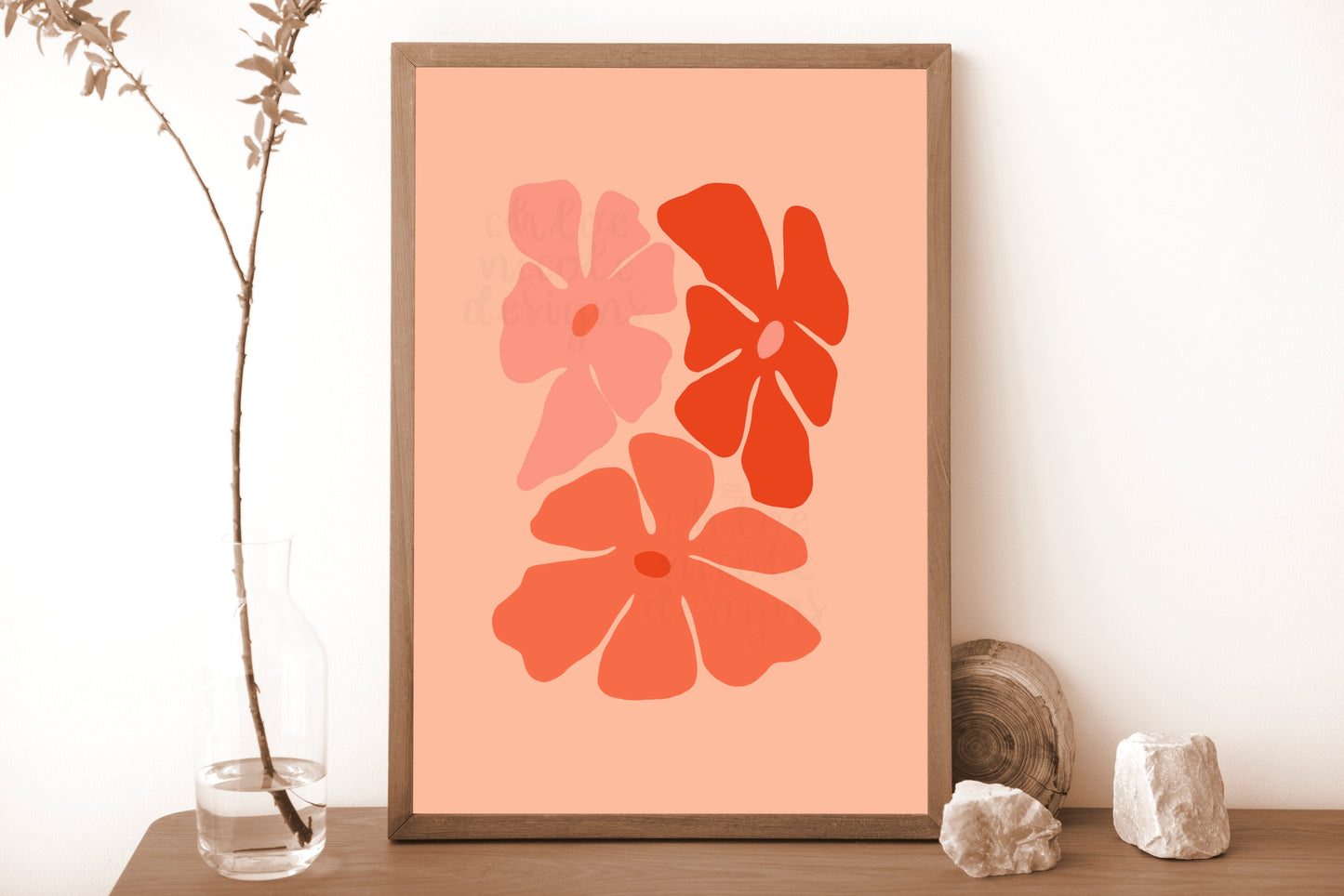 5 Beachy Boho Art Prints | Digital Download