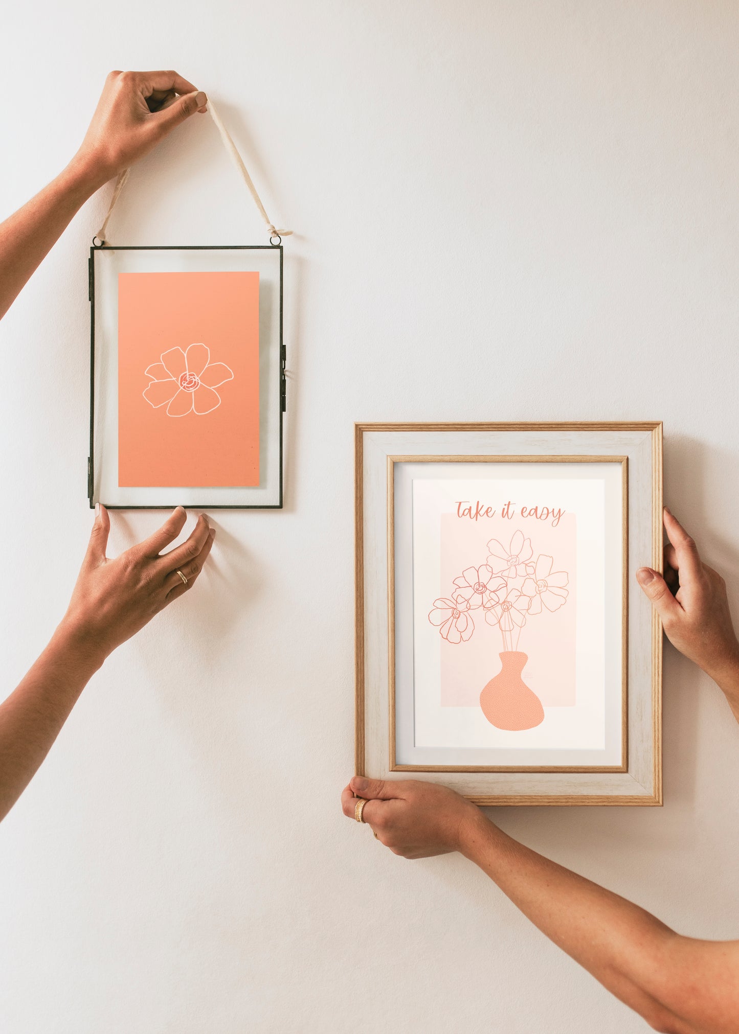 5 Floral Boho Art Prints | Digital Download