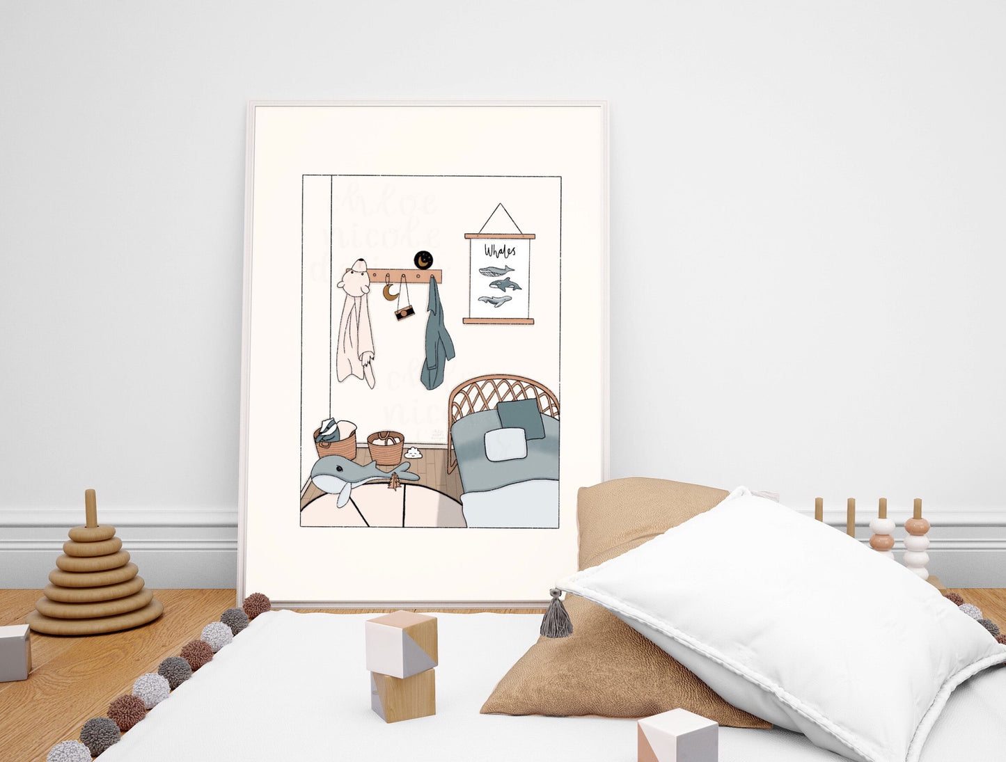 Boys Nursery Art Print | Digital Download