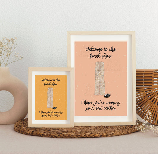 Love On Tour Final Show 2023 Harry Styles Outfits A4 Print | HSLOT