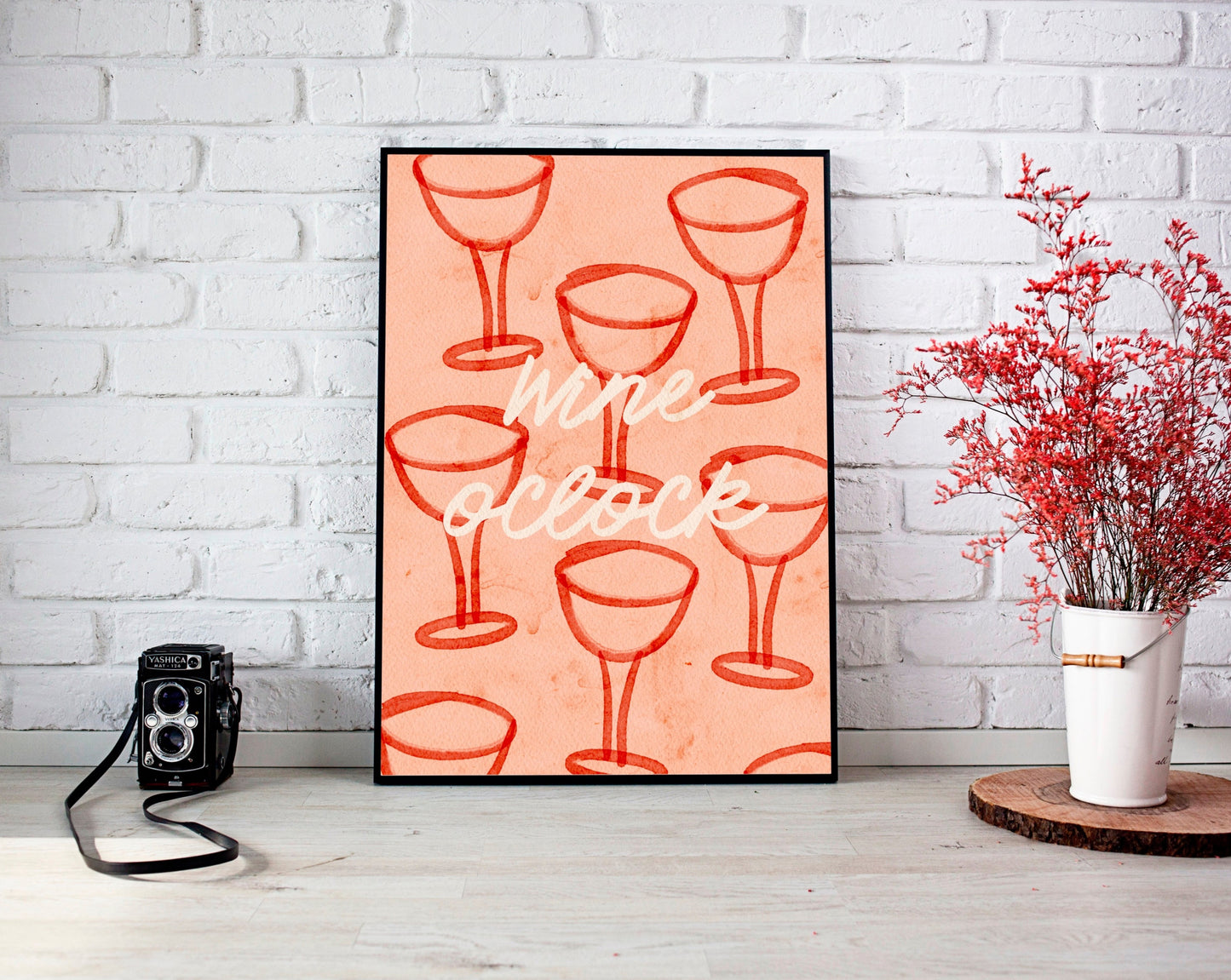 Wine o’clock Fine Art Print
