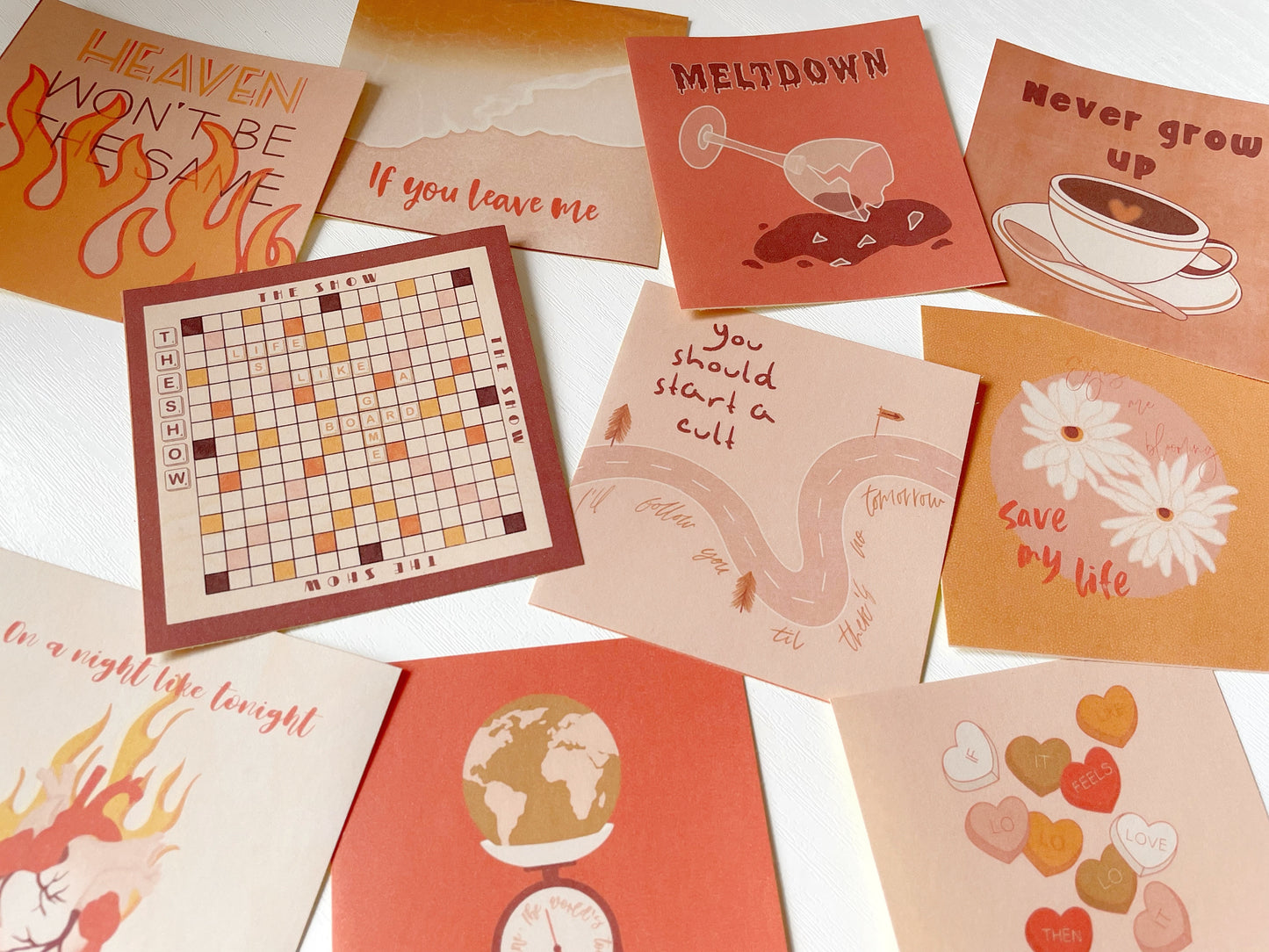 Niall Horan 'The Show' Album Tracks Sticker Set