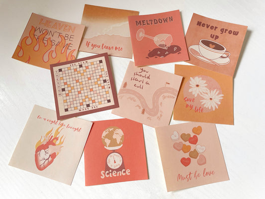 Niall Horan 'The Show' Album Tracks Sticker Set