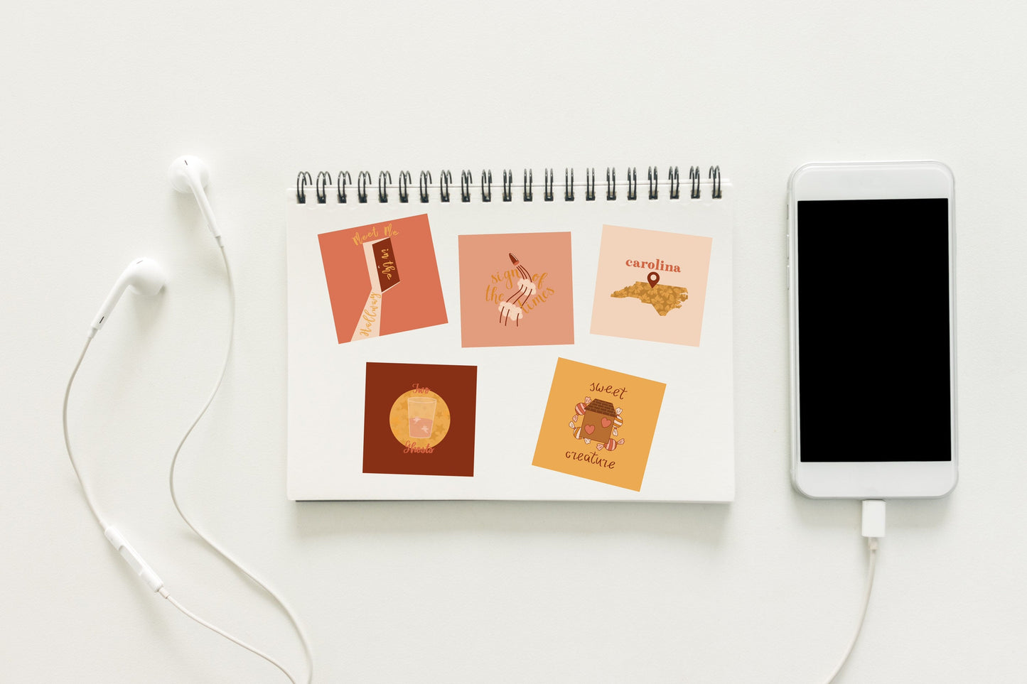 Harry Styles Debut Album Tracks Sticker Set