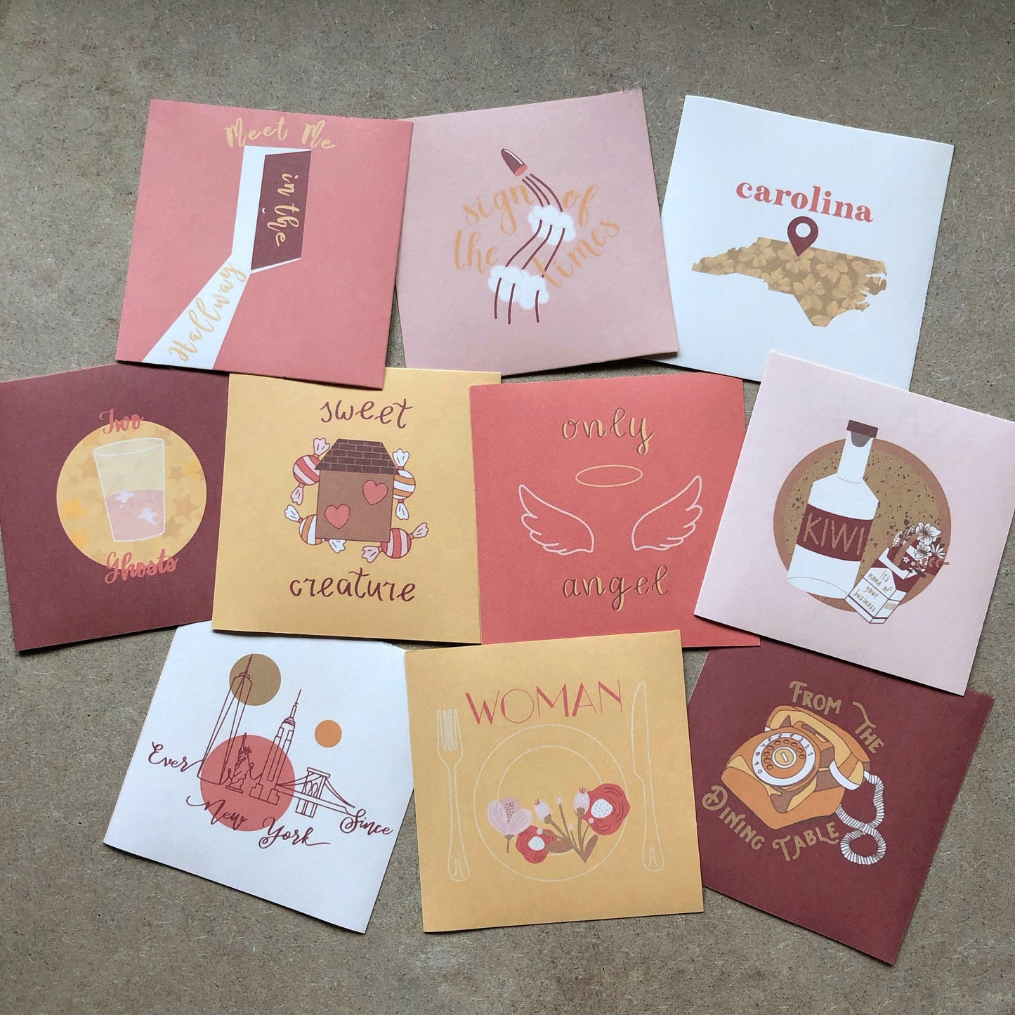 Harry Styles Debut Album Tracks Sticker Set