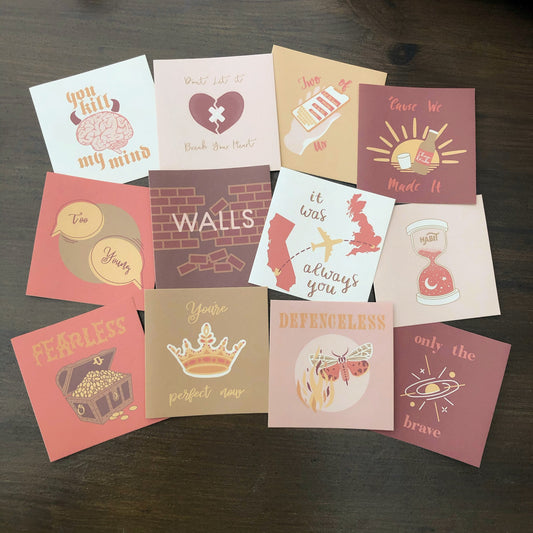 Louis Tomlinson ‘Walls’ Album Tracks Sticker Set