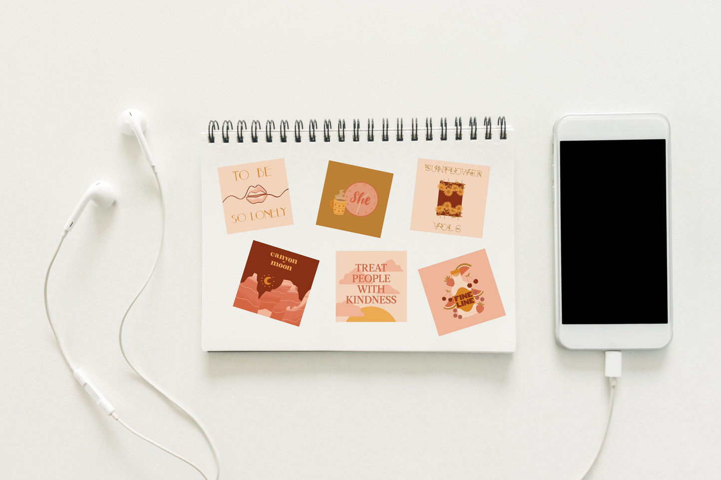 Harry Styles ‘Fine Line’ Album Tracks Sticker Set