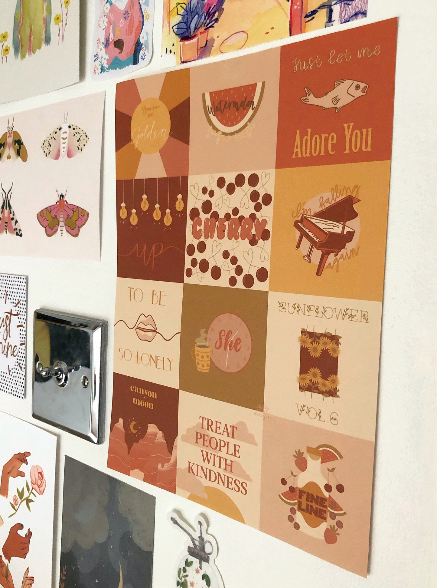 Harry Styles ‘Fine Line’ Album Tracks Print/Poster