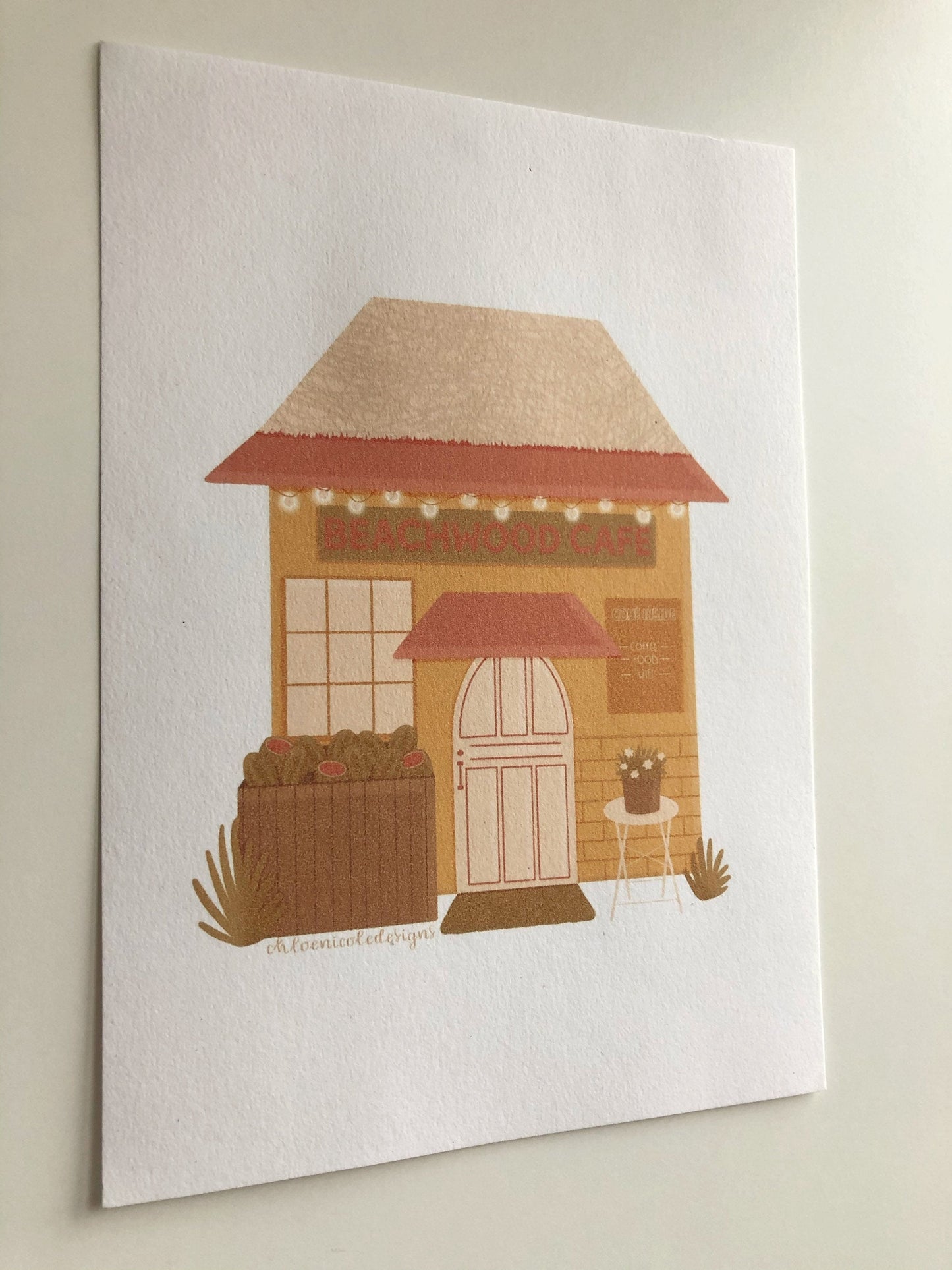 Harry Styles ‘Beachwood cafe’ A4/A5 print/poster