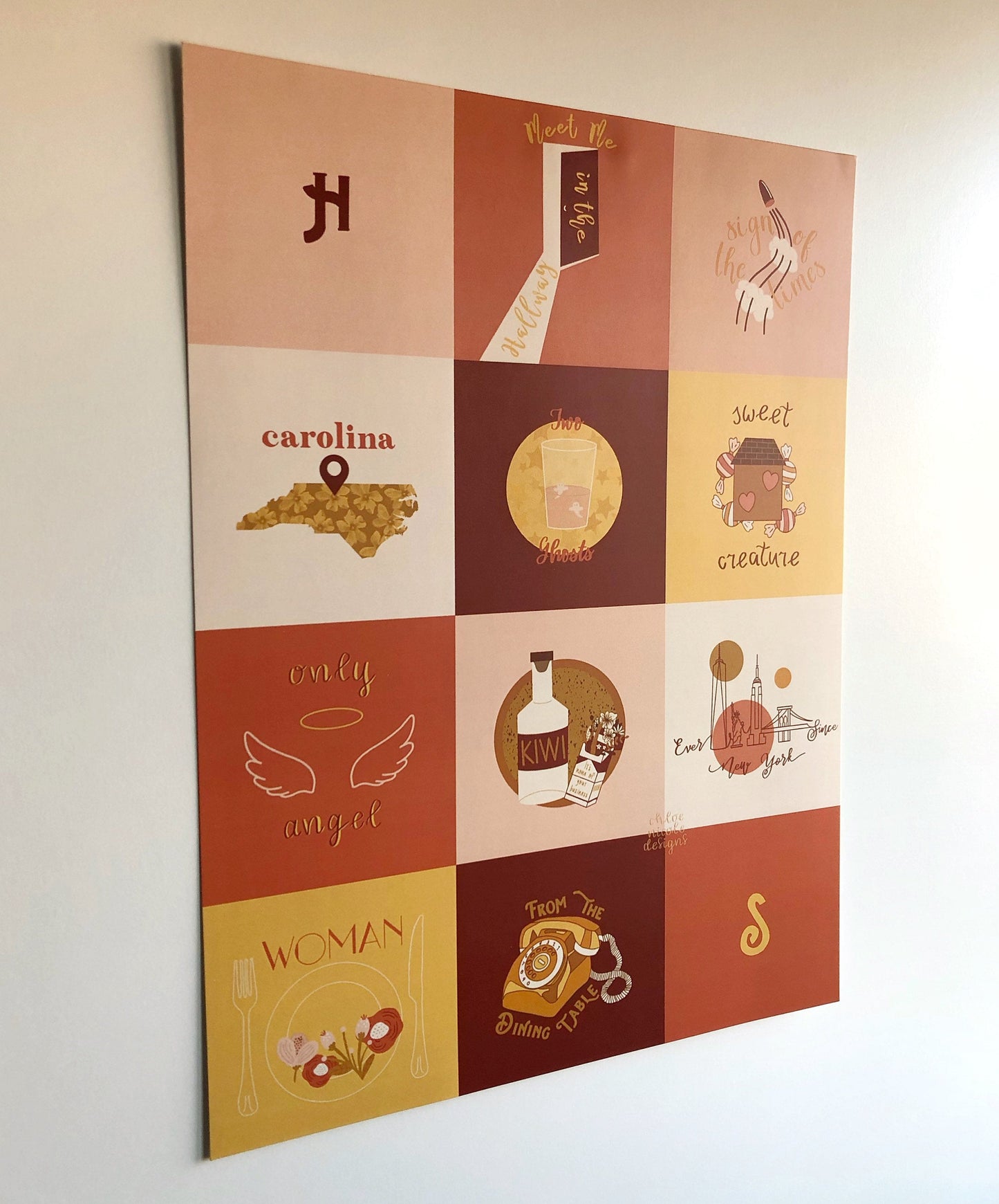 Harry Styles Debut Album Tracks Print/Poster