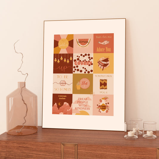 Harry Styles ‘Fine Line’ Album Tracks Print/Poster