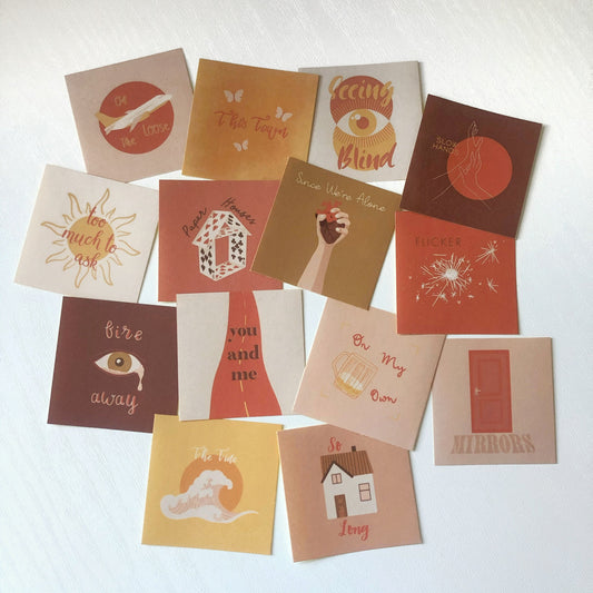 Niall Horan ‘Flicker’ Album Tracks Sticker Set