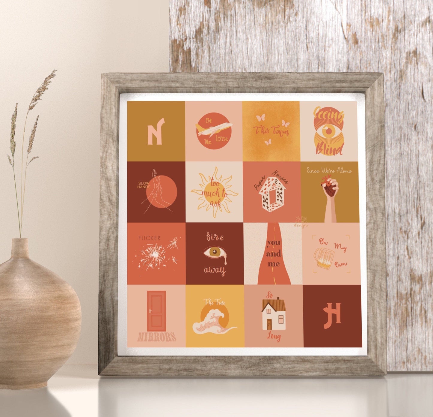 Niall Horan ‘Flicker’ Album Tracks Print